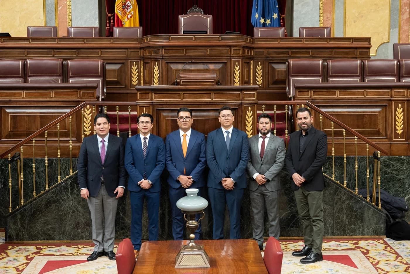 Néstor Camarillo en agenda oficial España — intercambio legislativo